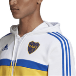 Campera Edición Aniversario Culture Wear Blanca Boca Jrs - Abrigos - Adidas  - BocaShop - Mobile