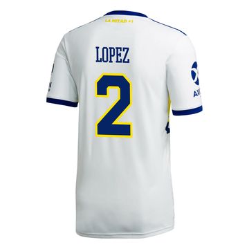 Camiseta-Infantil-Alternativa-de-Juego-Boca-Jrs-20-21-Personalizado---2-LOPEZ