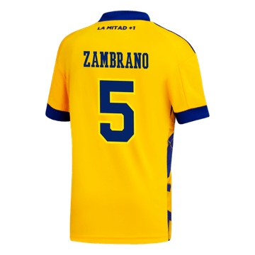 Camiseta-Infantil-3°-Equipacion-de-Juego-Boca-Jrs-20-21-Personalizado---5-ZAMBRANO