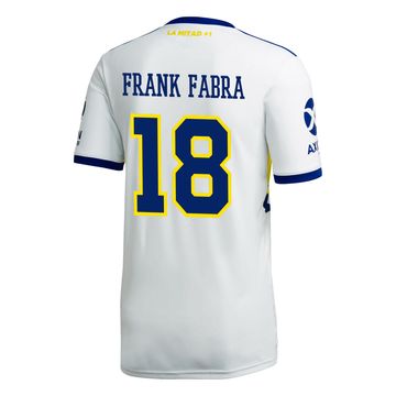 Camiseta-Infantil-Alternativa-de-Juego-Boca-Jrs-20-21-Personalizado---18-FRANK-FABRA