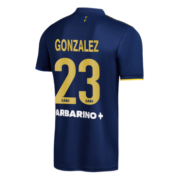 Cuarta-Camiseta-Boca-Jrs-20-21---MUJER-Personalizado---23-GONZALEZ