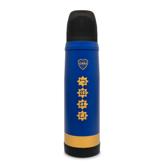 Termo-de-acero-lumilagro-luminox-Boca-Juniors-