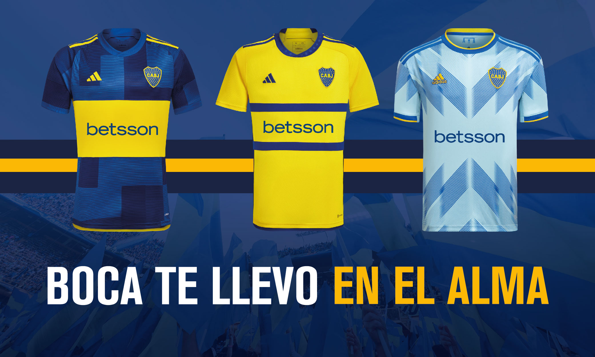 adidas Camiseta Titular Boca Juniors 23/24 - Azul