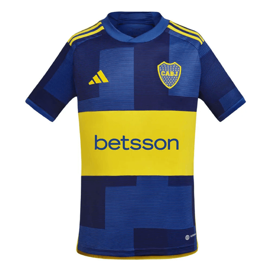 Camiseta-Titular-Niño-Boca-Jrs-23-24- Camiseta-Titular-Niño-Boca-Jrs-23-24-
